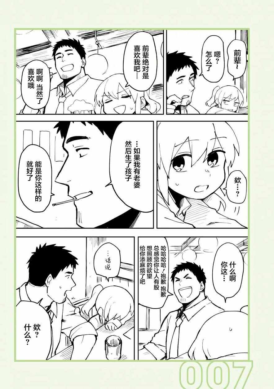 《关于前辈很烦人的事》漫画最新章节第1话免费下拉式在线观看章节第【8】张图片