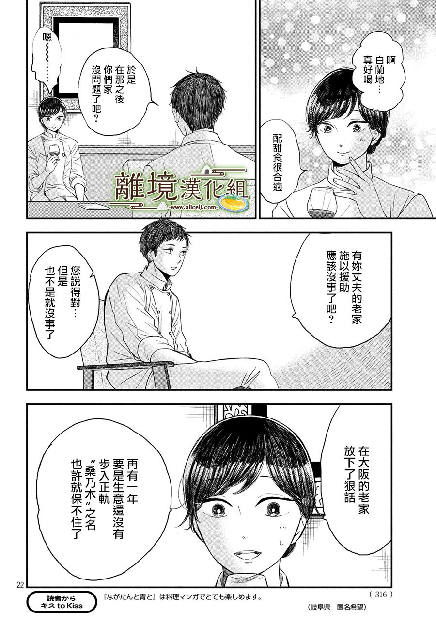 《厨刀与小青椒之一日料理帖》漫画最新章节第19话免费下拉式在线观看章节第【22】张图片