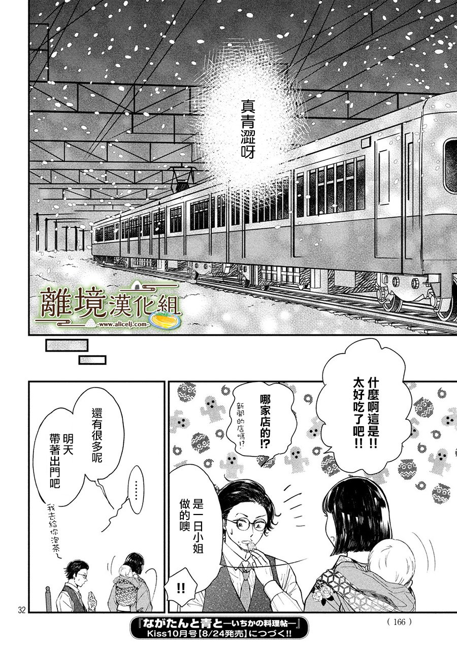 《厨刀与小青椒之一日料理帖》漫画最新章节第17话免费下拉式在线观看章节第【32】张图片