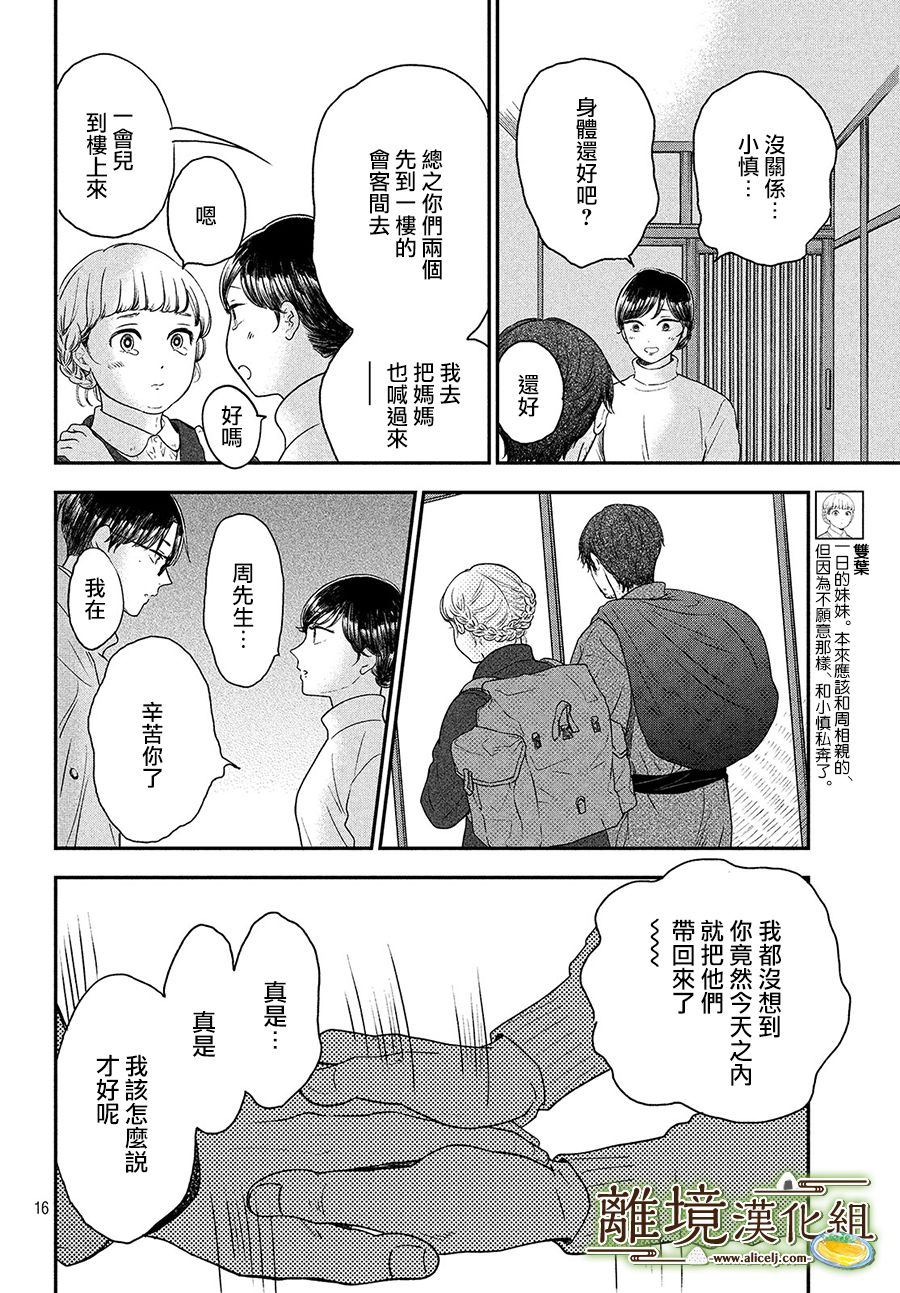 《厨刀与小青椒之一日料理帖》漫画最新章节第23话免费下拉式在线观看章节第【16】张图片