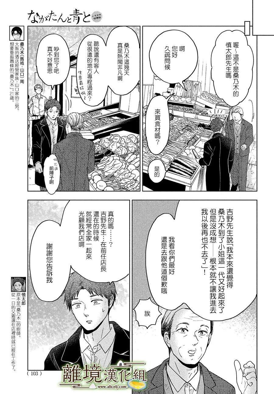 《厨刀与小青椒之一日料理帖》漫画最新章节第40话免费下拉式在线观看章节第【5】张图片