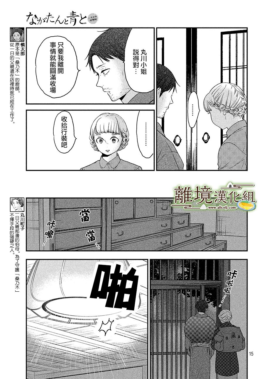 《厨刀与小青椒之一日料理帖》漫画最新章节第24话免费下拉式在线观看章节第【15】张图片