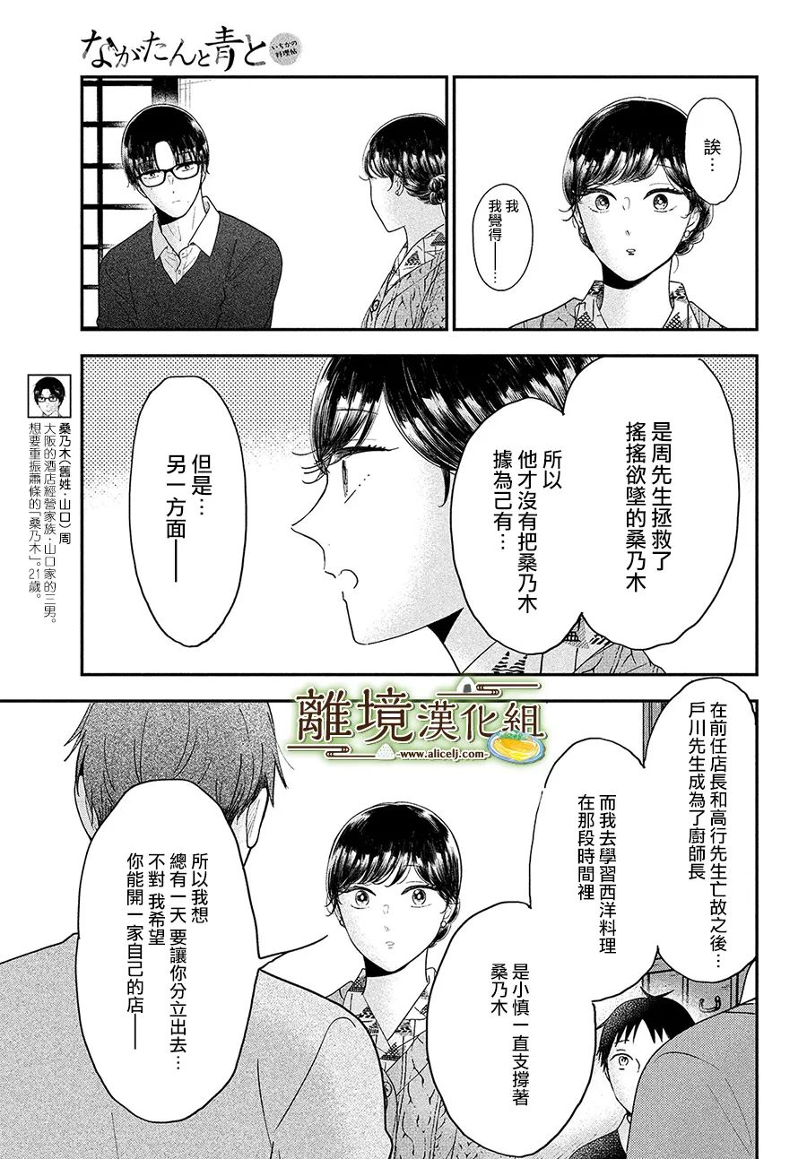 《厨刀与小青椒之一日料理帖》漫画最新章节第41话免费下拉式在线观看章节第【8】张图片