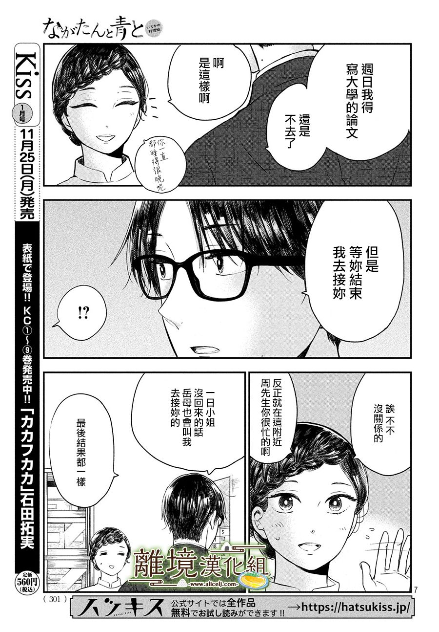 《厨刀与小青椒之一日料理帖》漫画最新章节第19话免费下拉式在线观看章节第【7】张图片