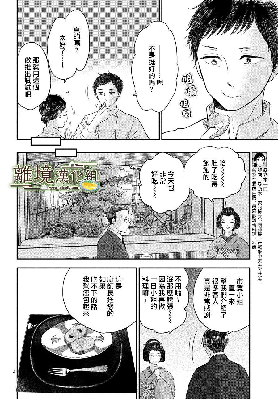 《厨刀与小青椒之一日料理帖》漫画最新章节第20话免费下拉式在线观看章节第【4】张图片