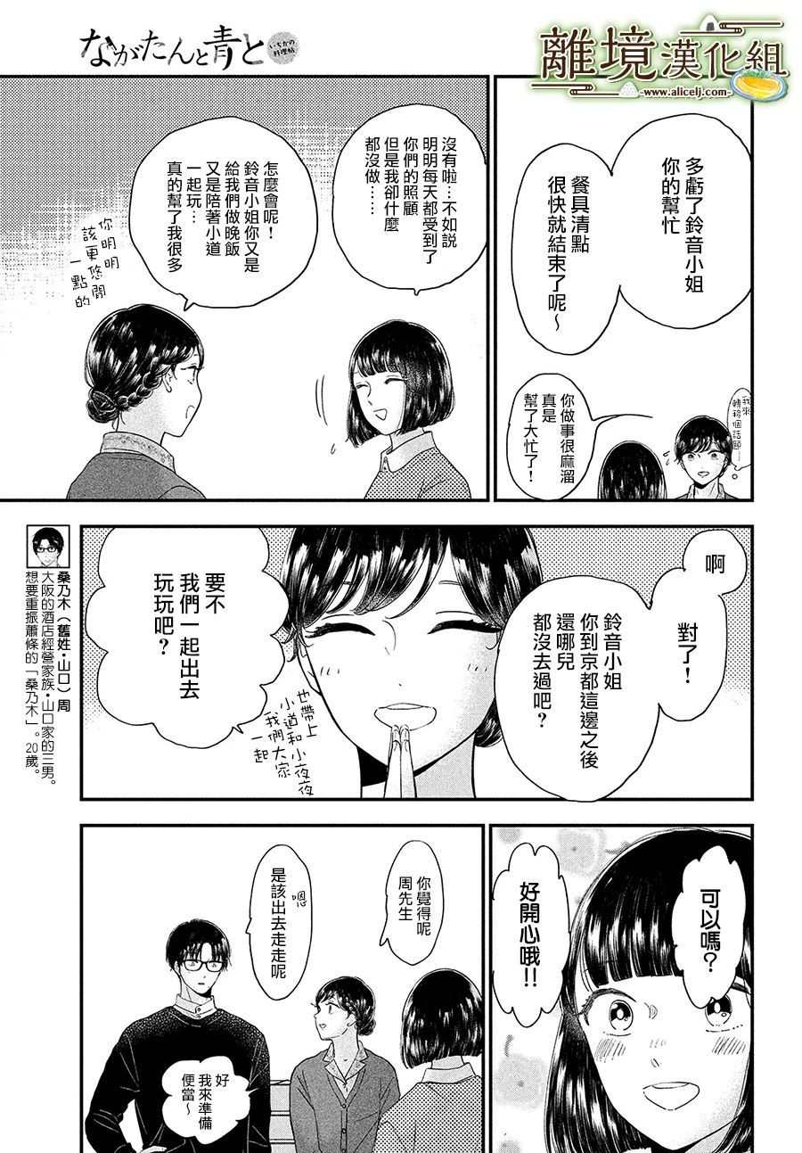 《厨刀与小青椒之一日料理帖》漫画最新章节第34话免费下拉式在线观看章节第【5】张图片