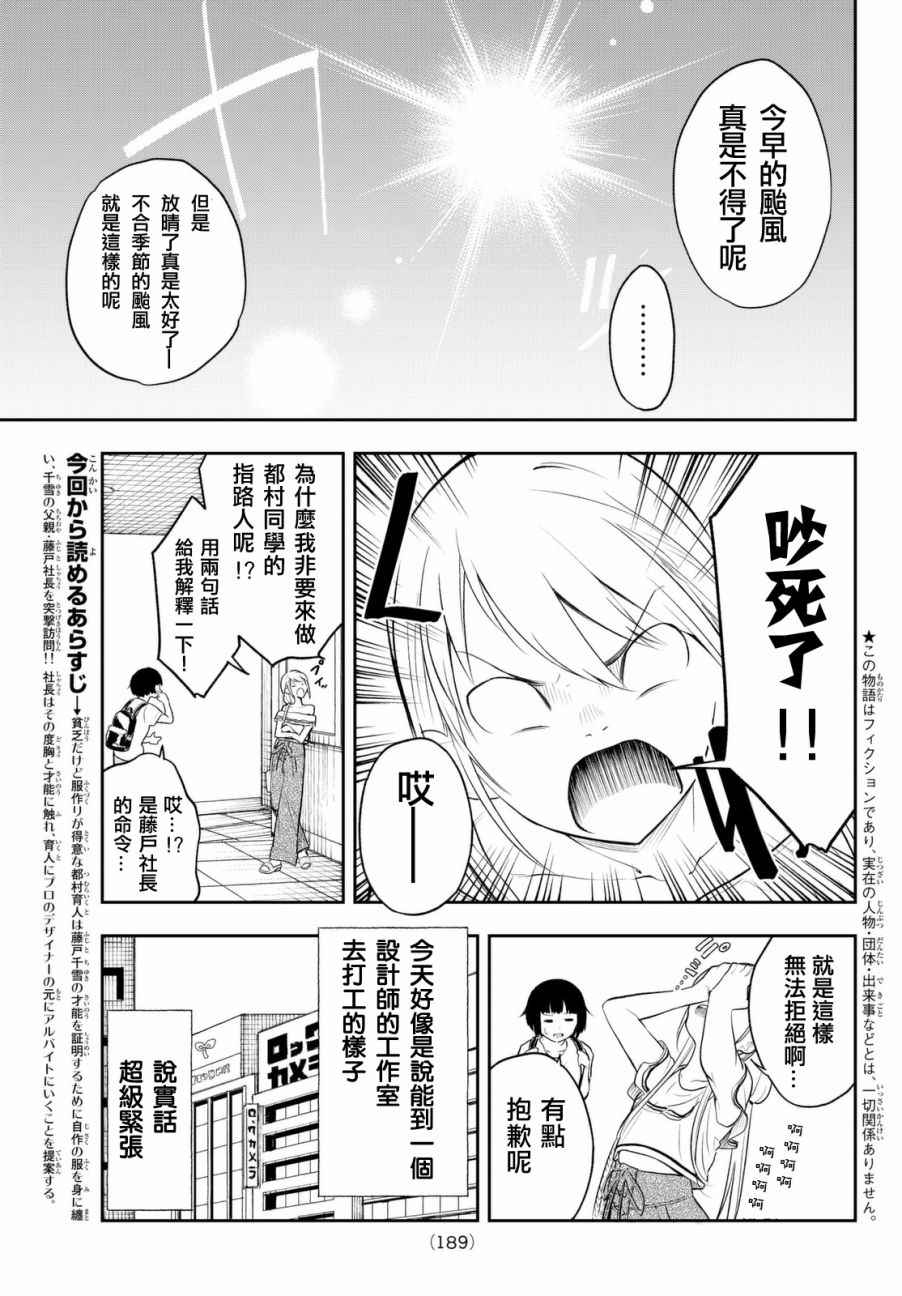 《请在T台上微笑》漫画最新章节第3话 期待的人才免费下拉式在线观看章节第【3】张图片