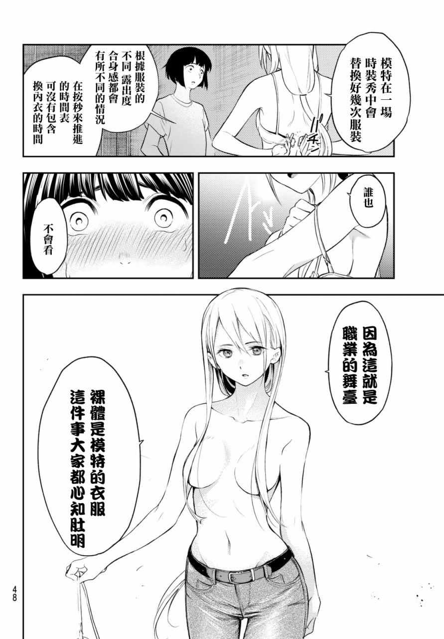 《请在T台上微笑》漫画最新章节第6话 职业的舞台免费下拉式在线观看章节第【9】张图片