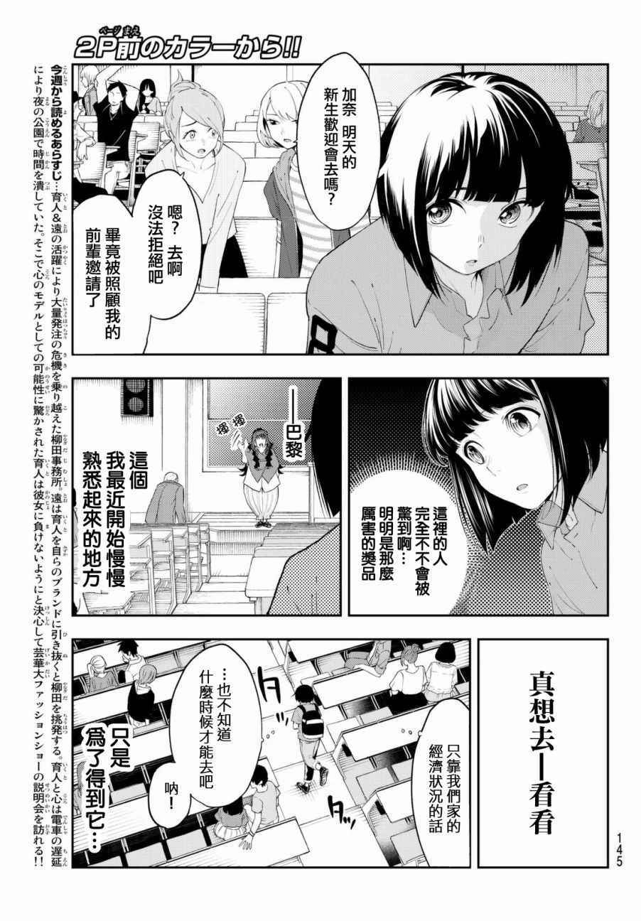 《请在T台上微笑》漫画最新章节第24话 任性的事情免费下拉式在线观看章节第【3】张图片