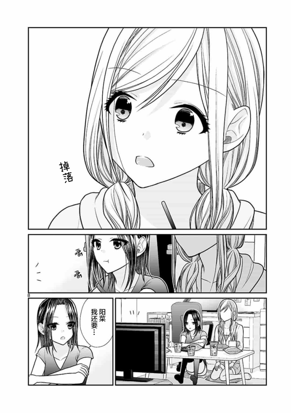 《周末百合进行时》漫画最新章节第2话免费下拉式在线观看章节第【8】张图片