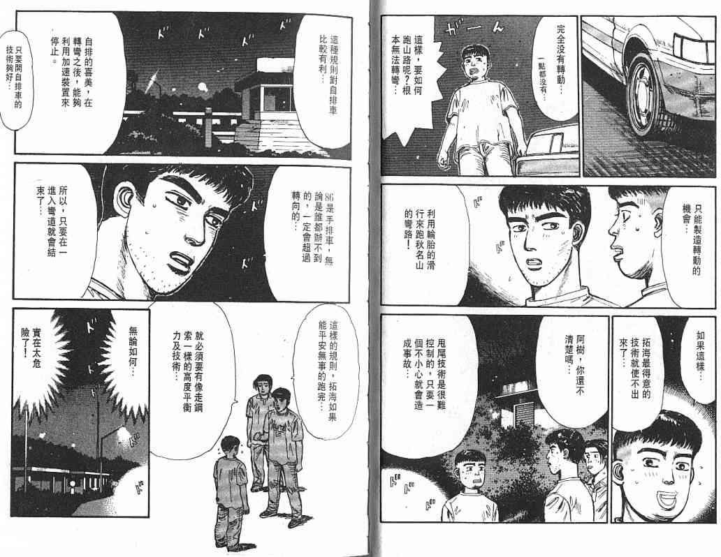 《头文字D》漫画最新章节第4卷免费下拉式在线观看章节第【5】张图片