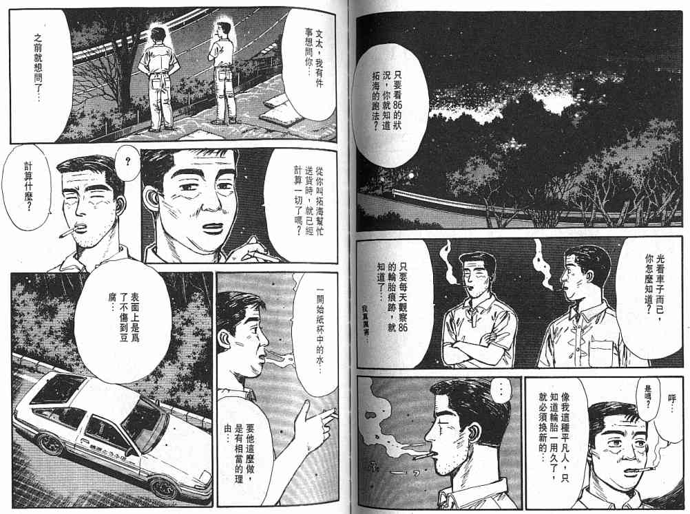 《头文字D》漫画最新章节第4卷免费下拉式在线观看章节第【56】张图片