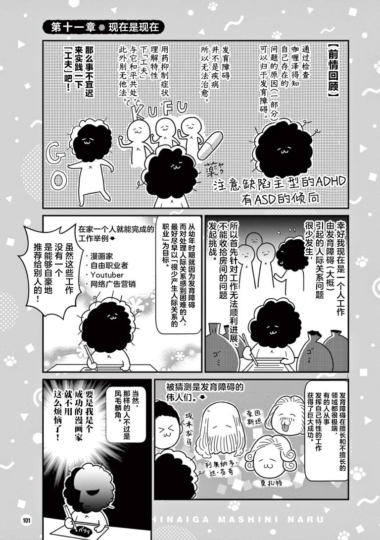 《虽然无法治愈，但是可以改善》漫画最新章节第11话免费下拉式在线观看章节第【1】张图片