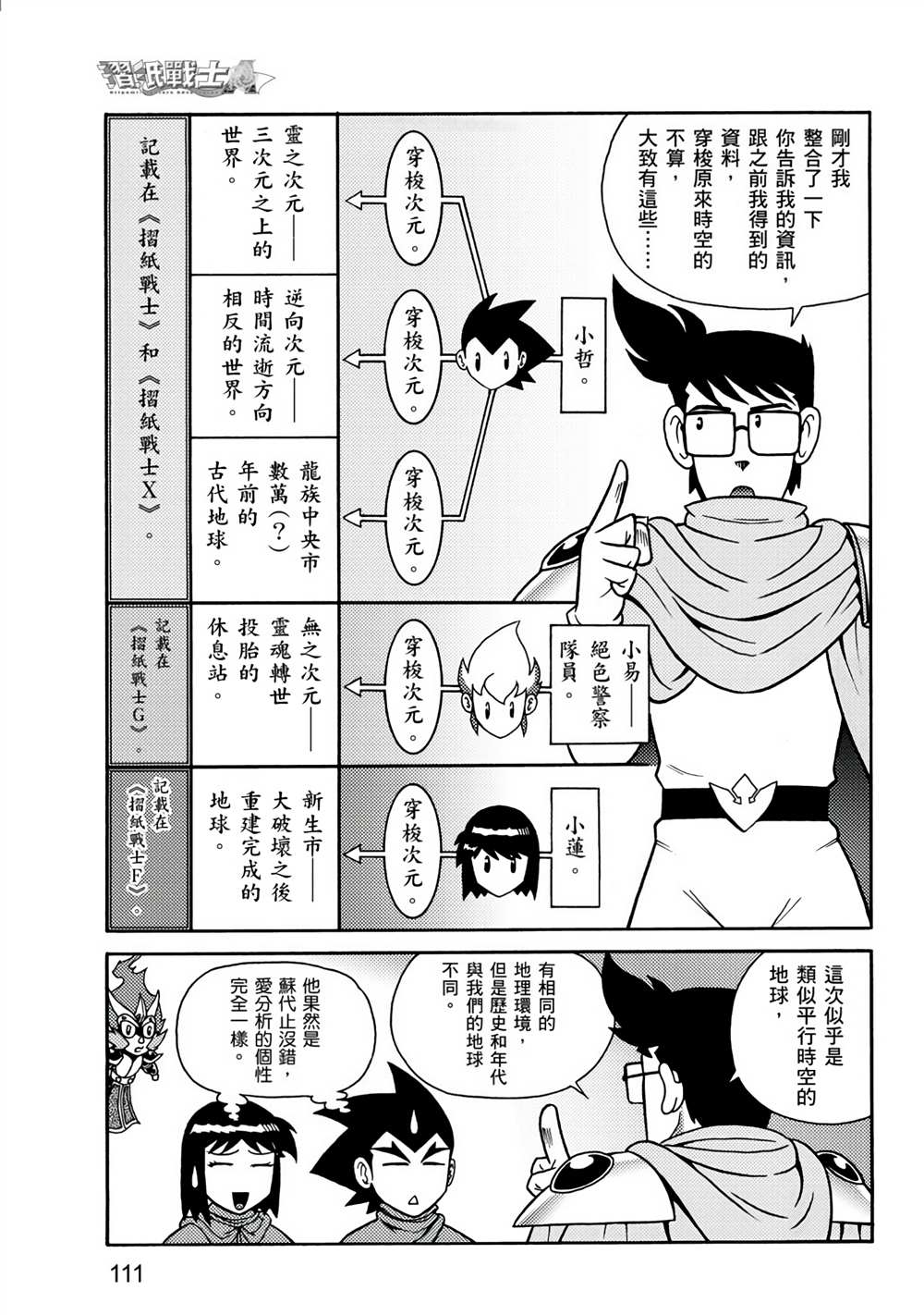 《折纸战士A》漫画最新章节第2卷免费下拉式在线观看章节第【111】张图片