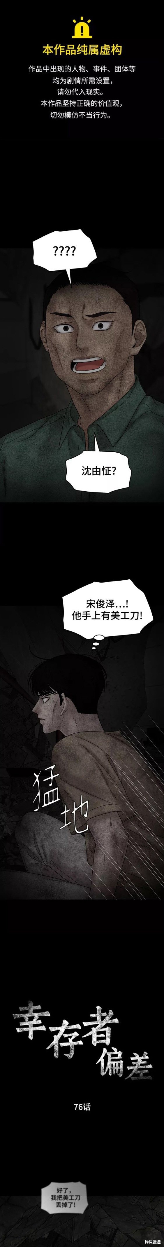 《幸存者偏差》漫画最新章节第76话免费下拉式在线观看章节第【1】张图片