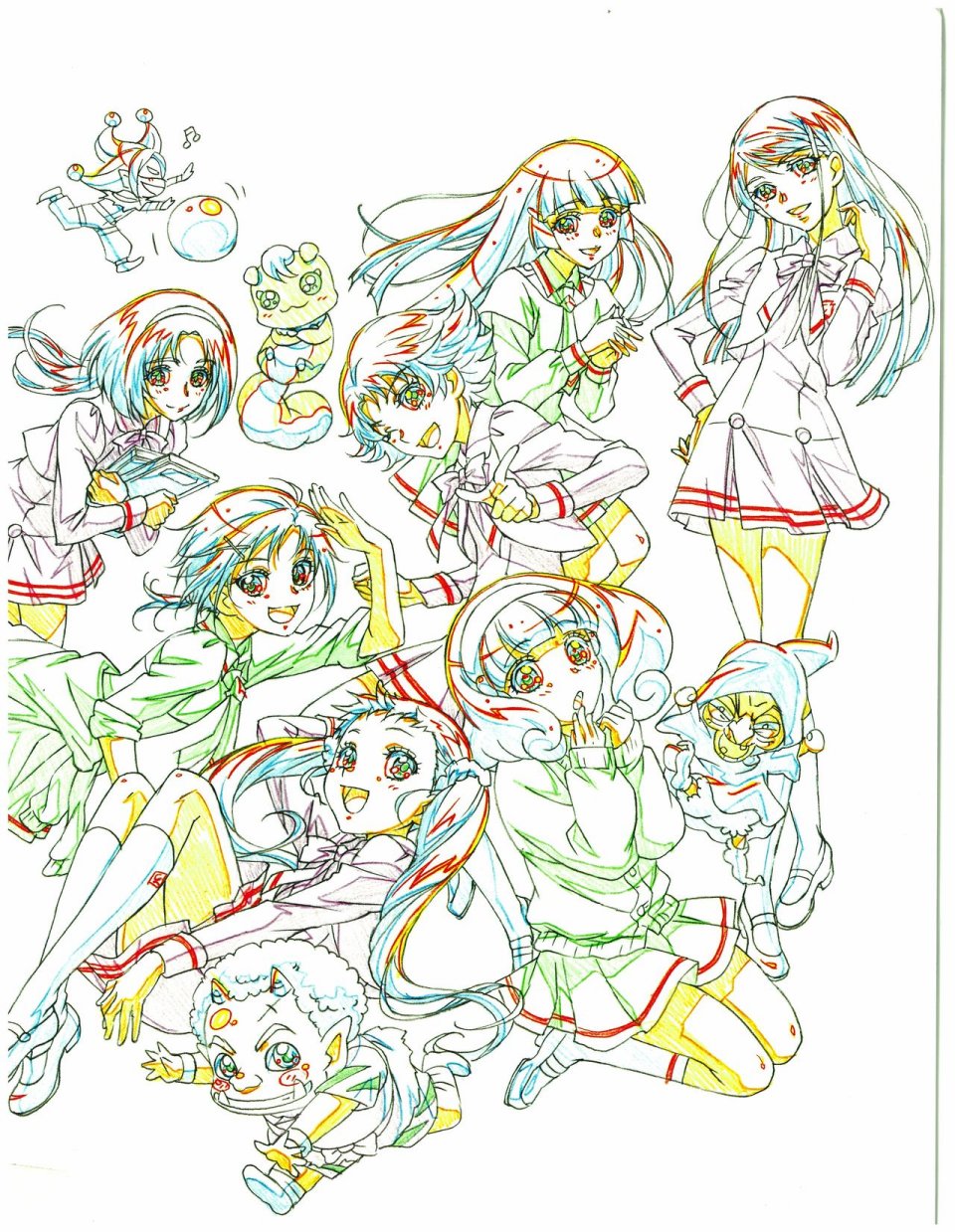 《Kawamura Toshie - Toei Animation Precure Works》漫画最新章节第1话免费下拉式在线观看章节第【2】张图片