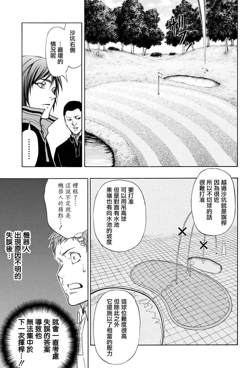 《机器人的高尔夫激光炮》漫画最新章节第17话免费下拉式在线观看章节第【13】张图片