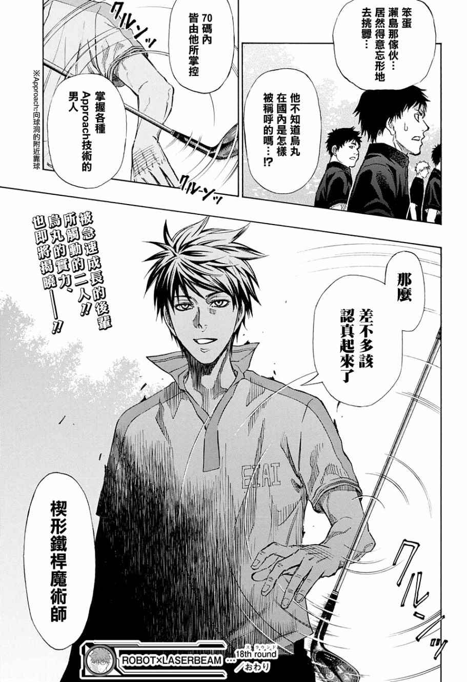 《机器人的高尔夫激光炮》漫画最新章节第18话免费下拉式在线观看章节第【20】张图片