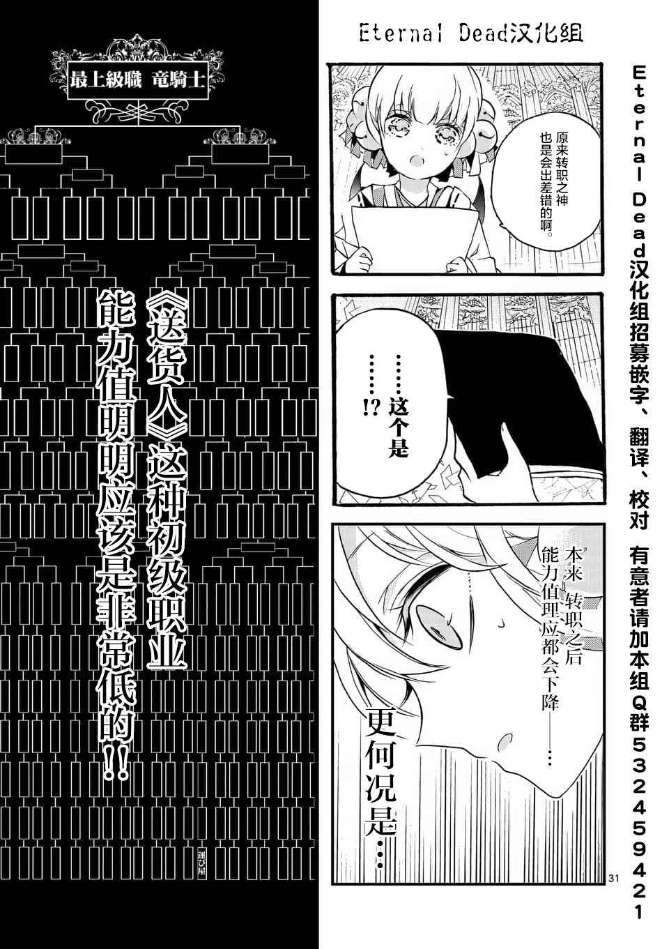 《明明从最强职业《龙骑士》转职成了初级职业《送货人》》漫画最新章节第1话免费下拉式在线观看章节第【29】张图片