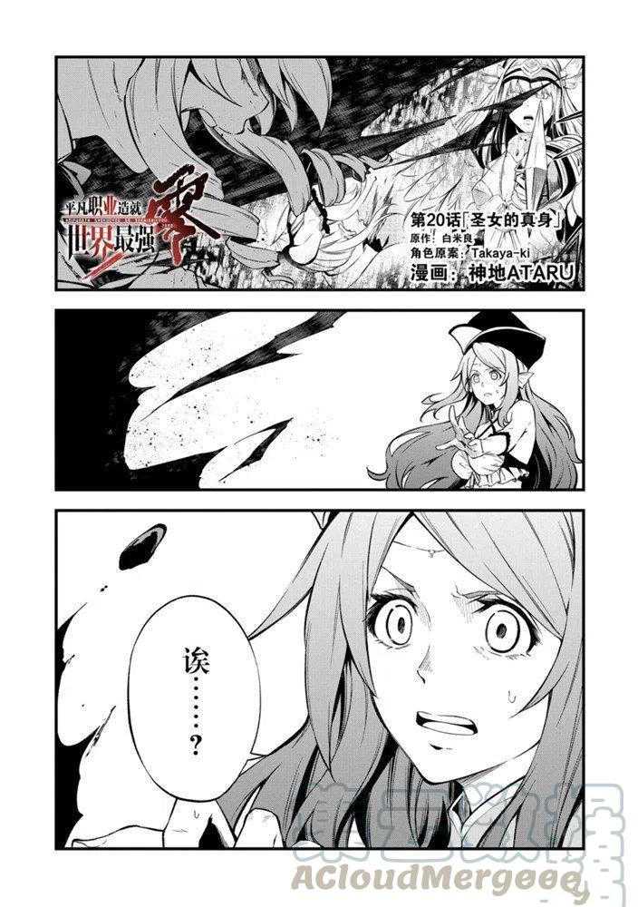 《平凡职业成就世界最强 零》漫画最新章节第20话 试看版免费下拉式在线观看章节第【1】张图片