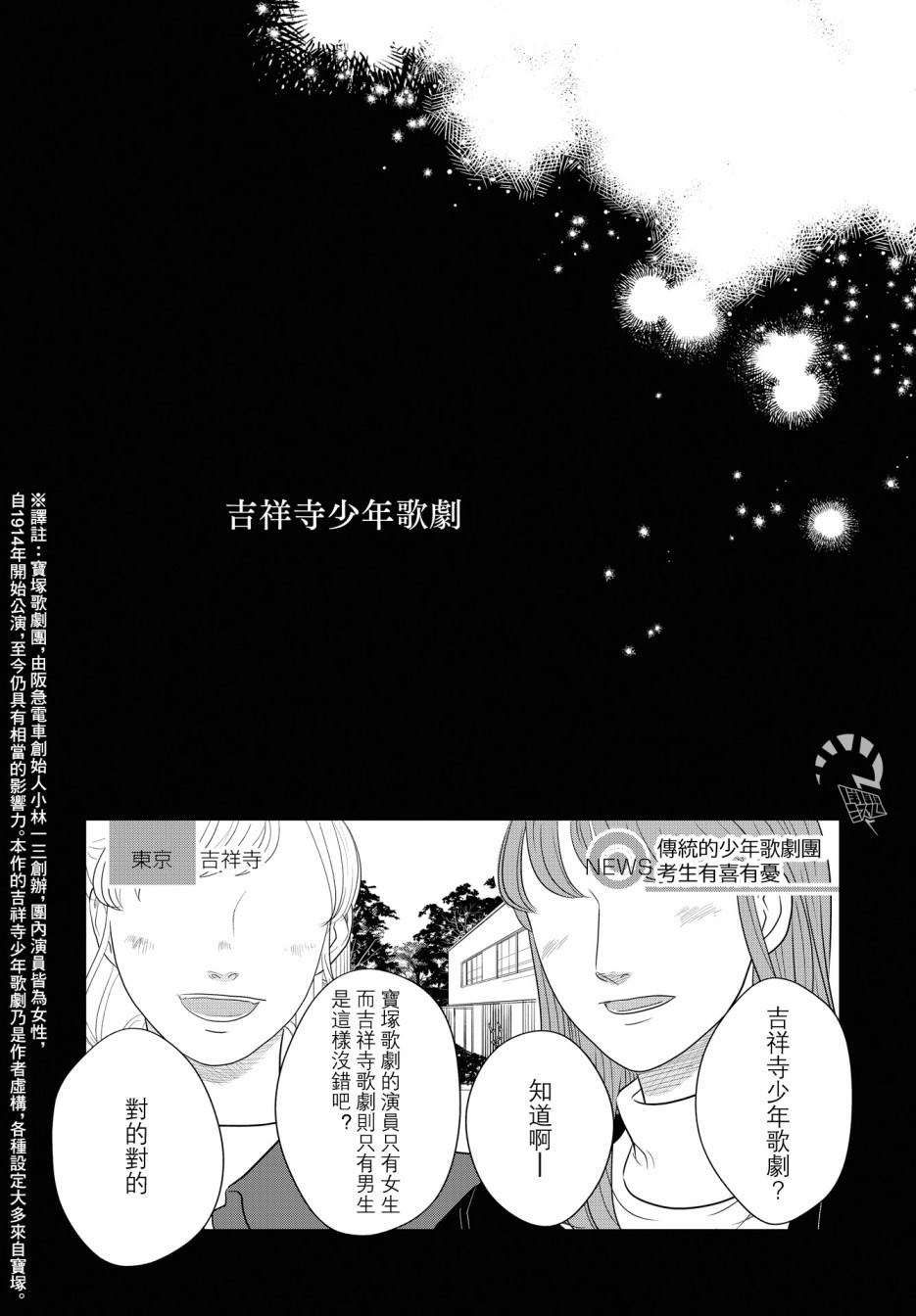 《吉祥寺少年歌剧》漫画最新章节第1话免费下拉式在线观看章节第【6】张图片