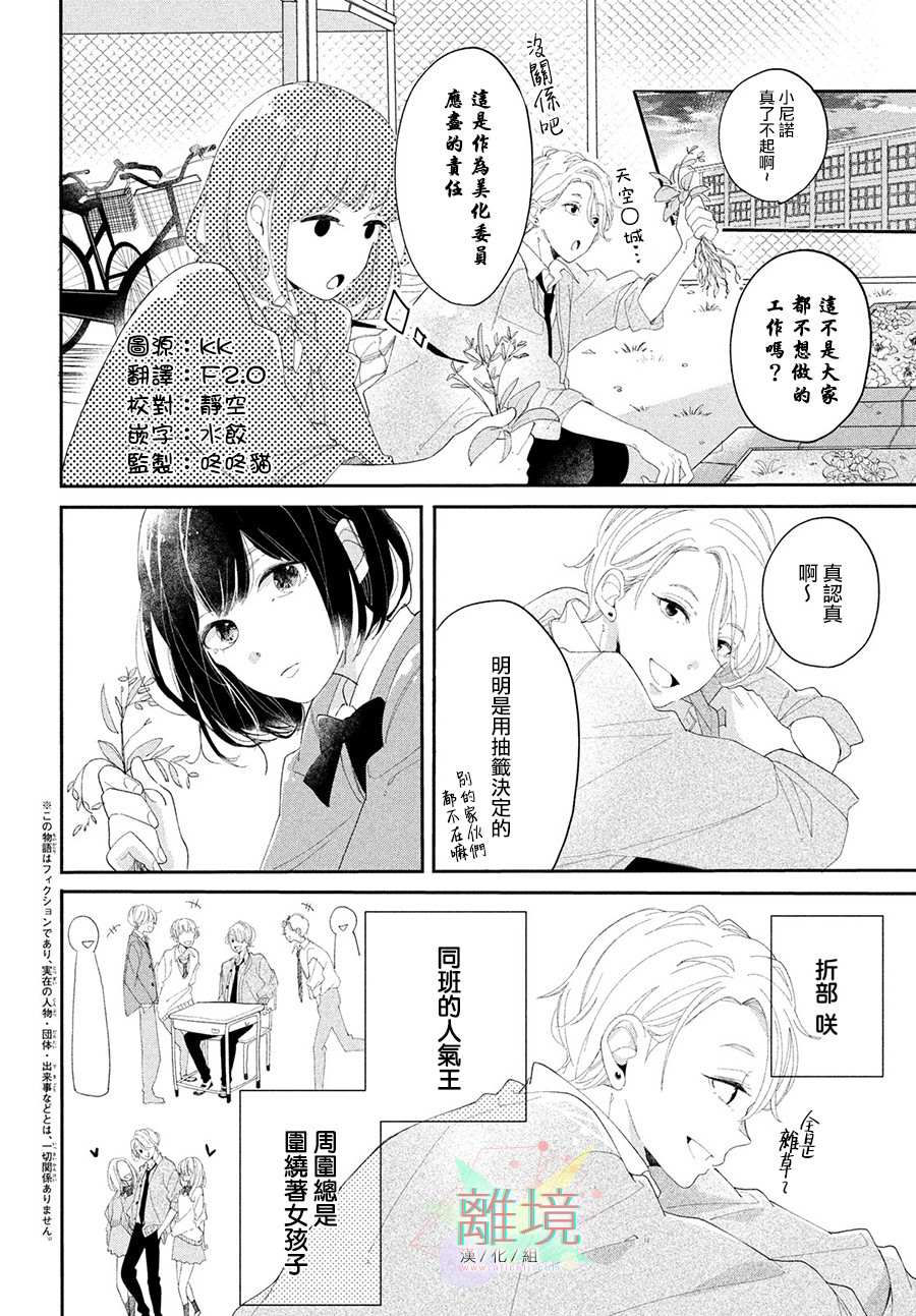 《花与你的迷》漫画最新章节短篇免费下拉式在线观看章节第【2】张图片