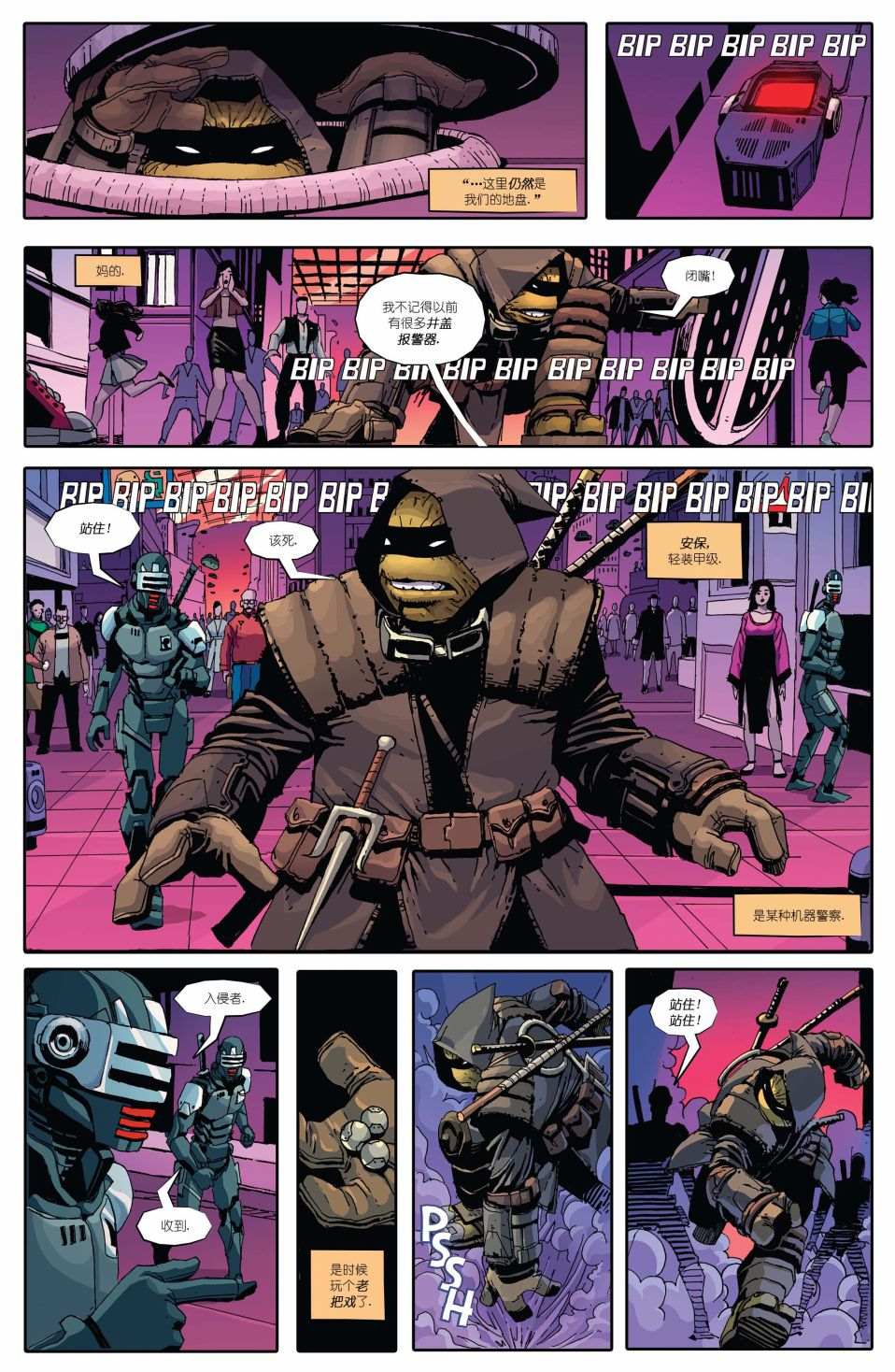 《忍者神龟：最后的浪人》漫画最新章节第1话免费下拉式在线观看章节第【13】张图片