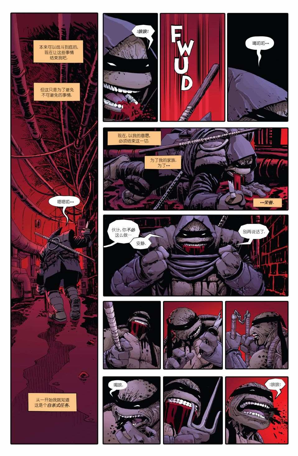 《忍者神龟：最后的浪人》漫画最新章节第1话免费下拉式在线观看章节第【35】张图片