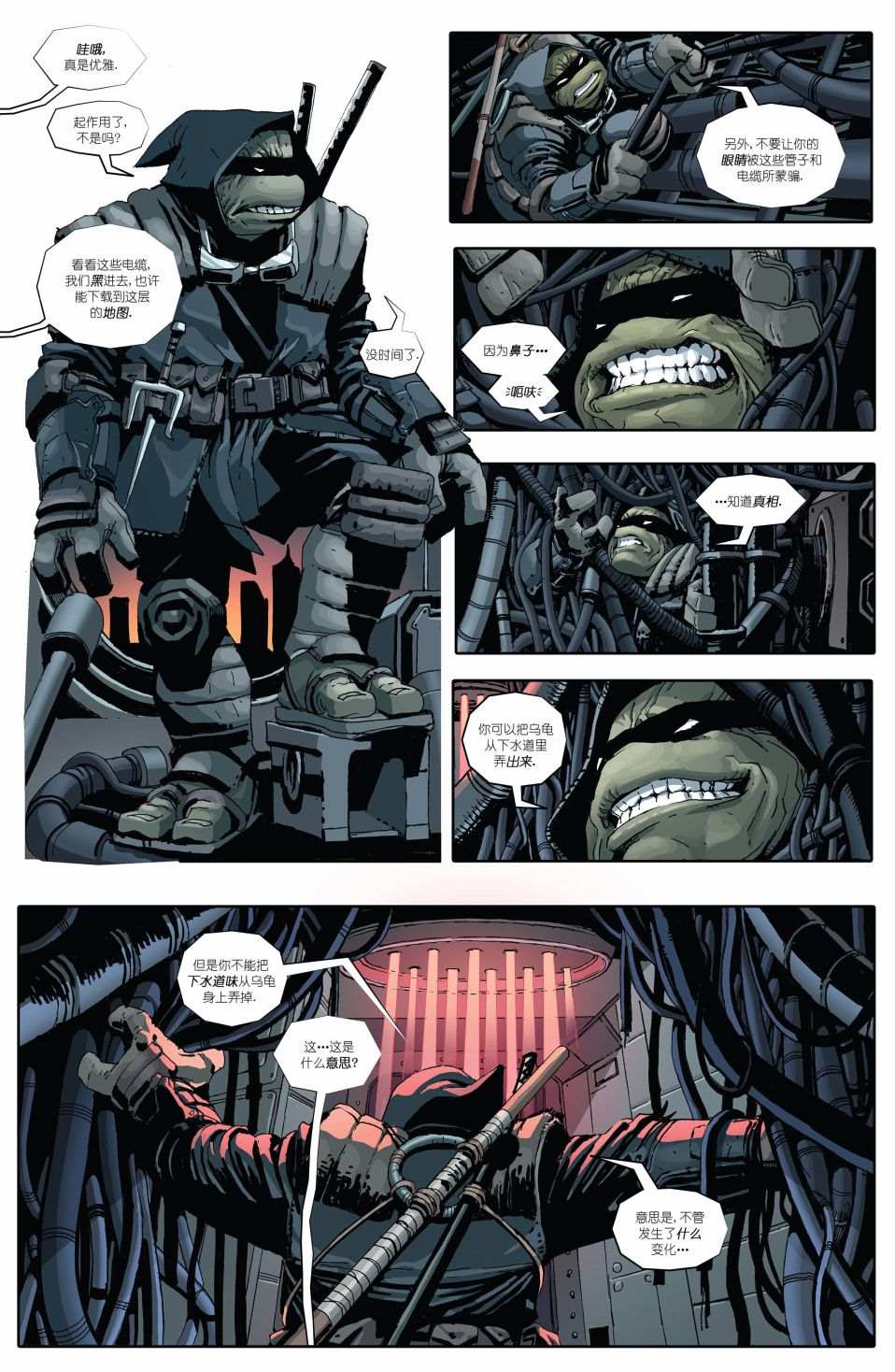 《忍者神龟：最后的浪人》漫画最新章节第1话免费下拉式在线观看章节第【12】张图片