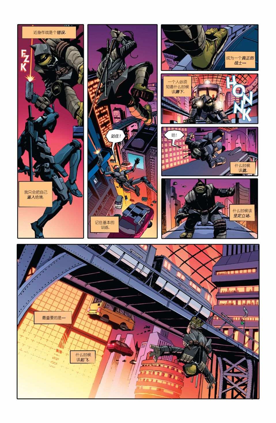 《忍者神龟：最后的浪人》漫画最新章节第1话免费下拉式在线观看章节第【18】张图片