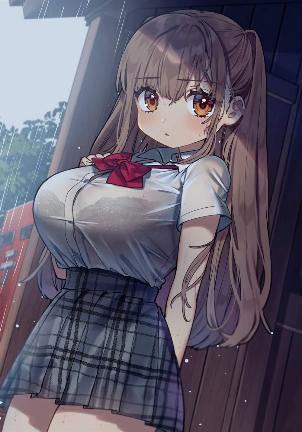 《班上有一个巨乳女孩》漫画最新章节第13话免费下拉式在线观看章节第【4】张图片