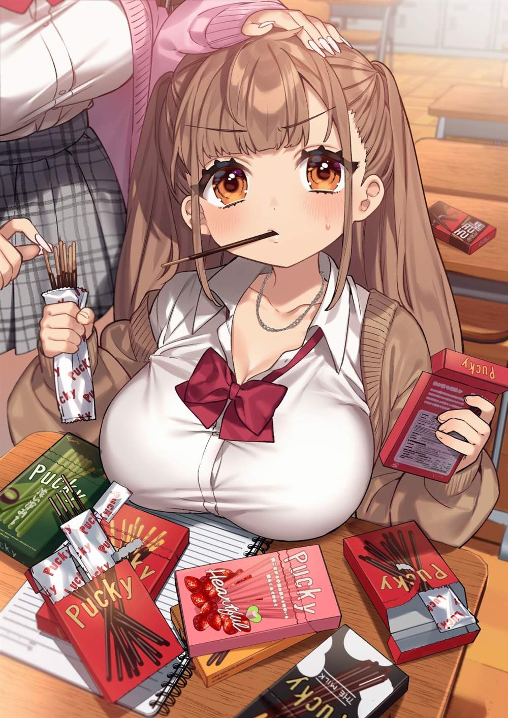 《班上有一个巨乳女孩》漫画最新章节第13话免费下拉式在线观看章节第【18】张图片