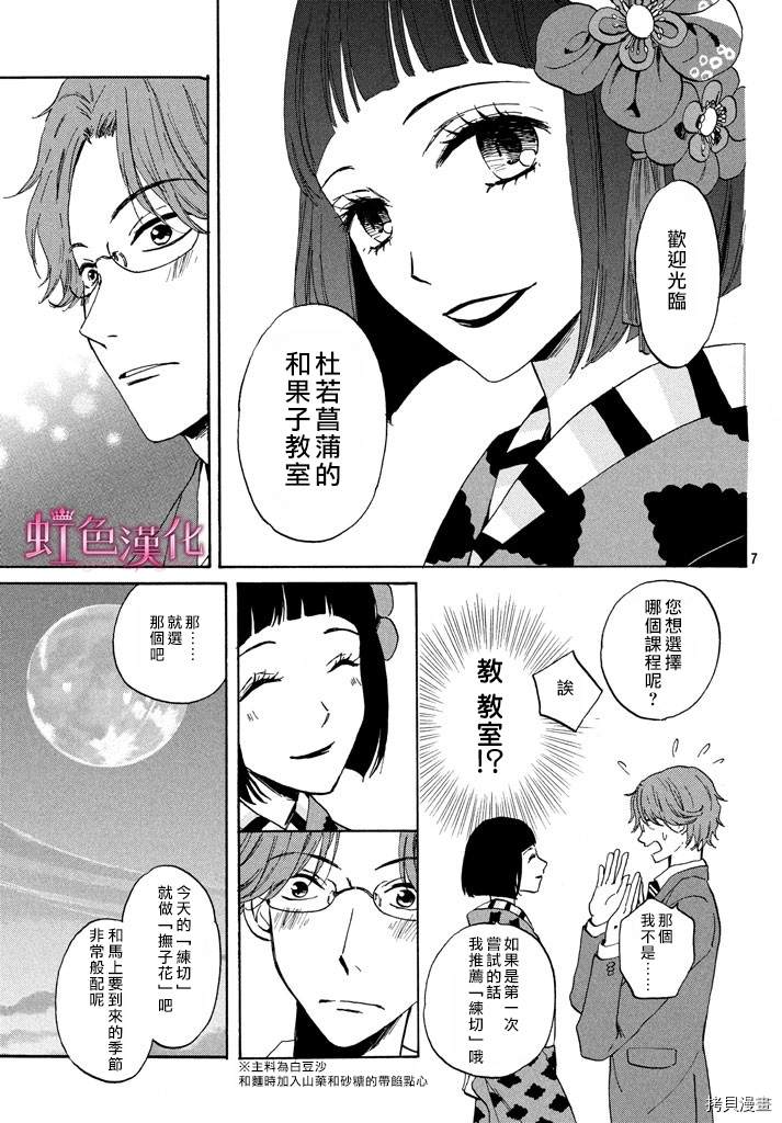 《静候夜晚的和果子帖》漫画最新章节短篇免费下拉式在线观看章节第【7】张图片