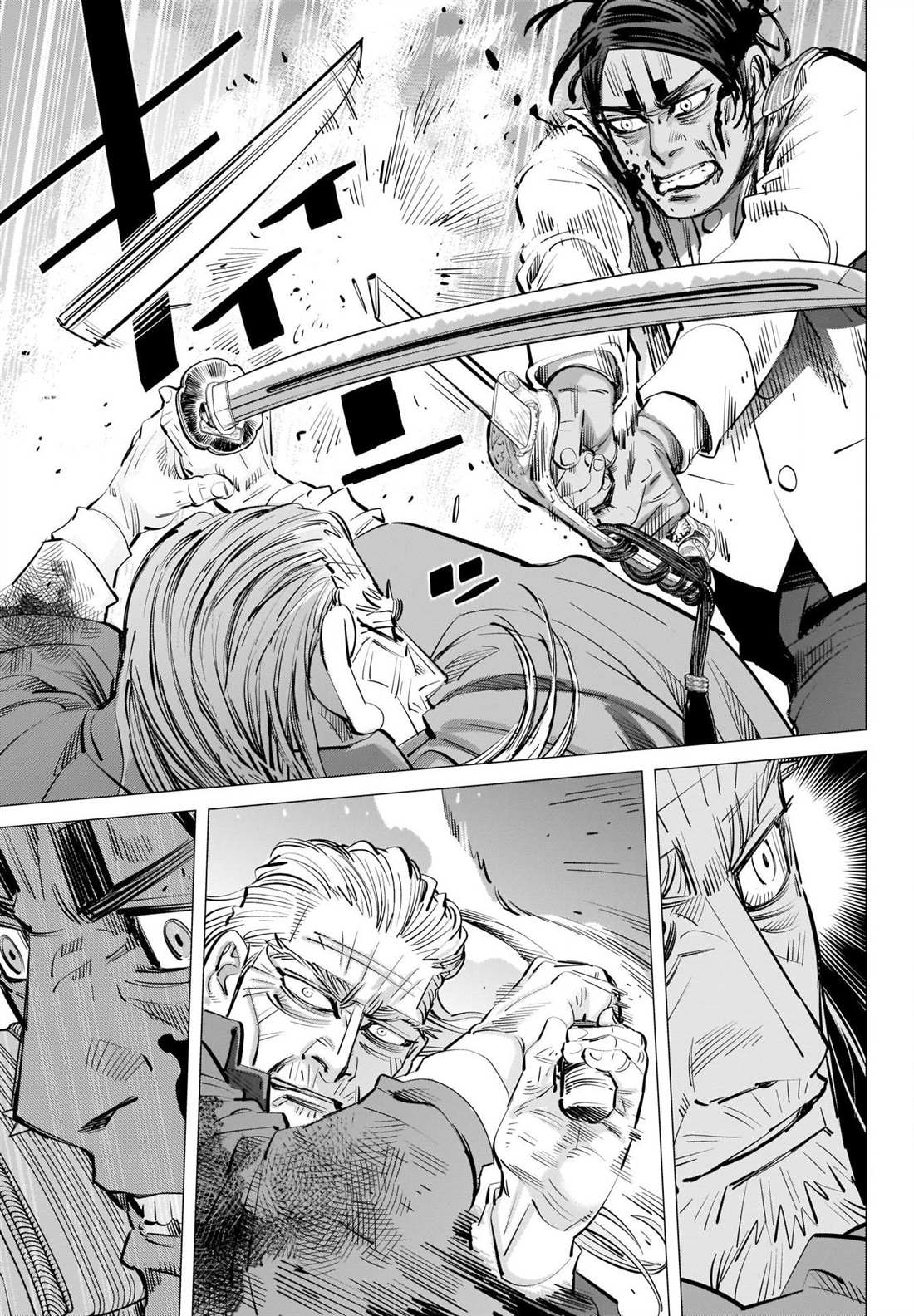 《黄金神威》漫画最新章节第306话 特攻免费下拉式在线观看章节第【7】张图片