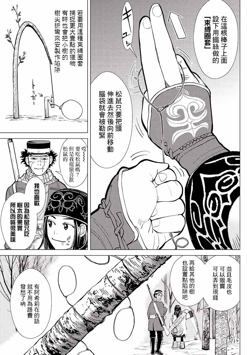 《黄金神威》漫画最新章节第3话免费下拉式在线观看章节第【4】张图片