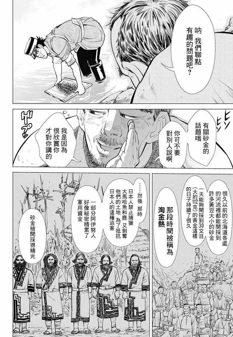 《黄金神威》漫画最新章节第1话免费下拉式在线观看章节第【13】张图片