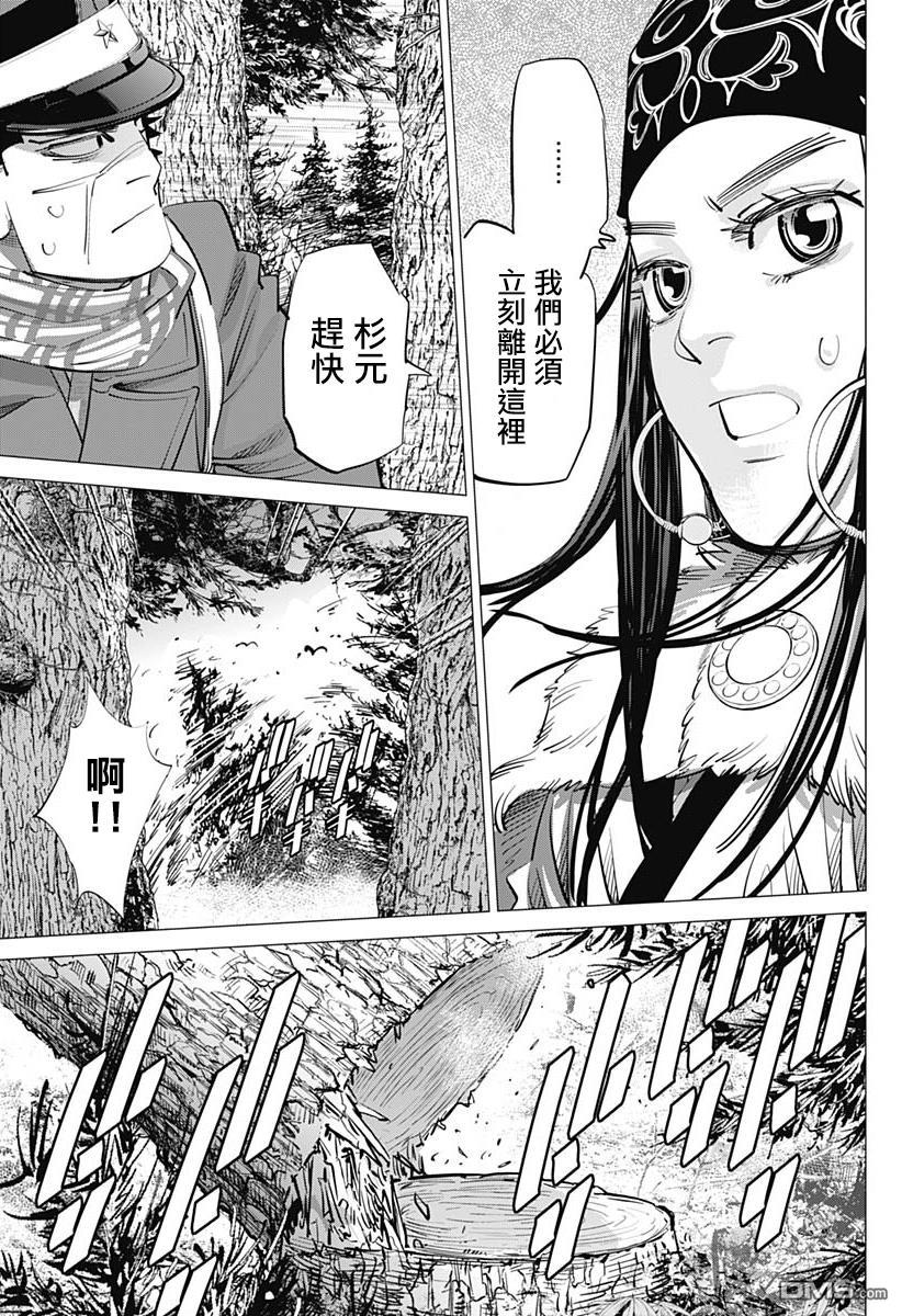 《黄金神威》漫画最新章节第241话 消失的卡姆伊免费下拉式在线观看章节第【16】张图片