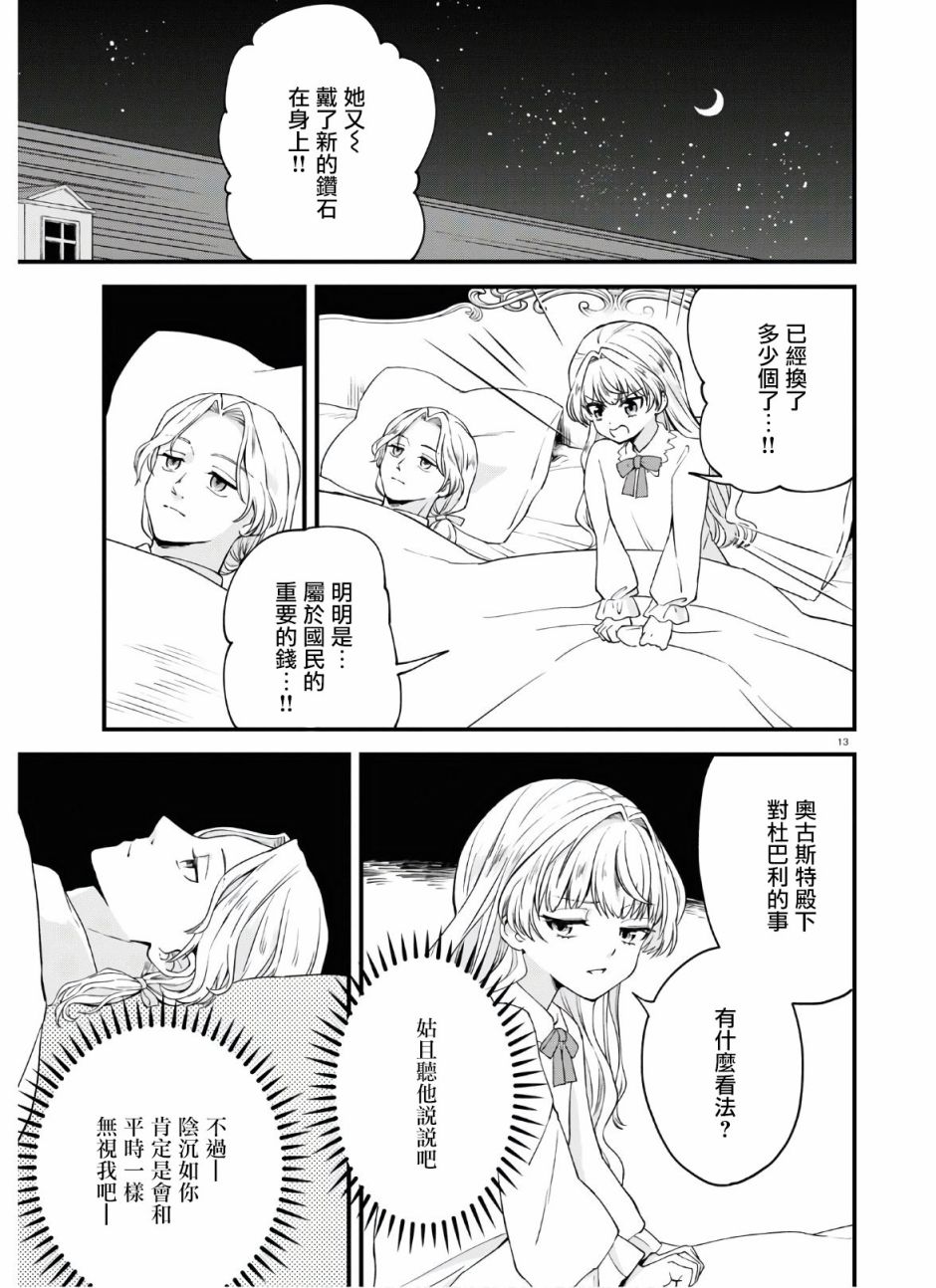 《转生恶役千金玛丽安托瓦内特》漫画最新章节第4话 仍旧是新婚状态免费下拉式在线观看章节第【13】张图片