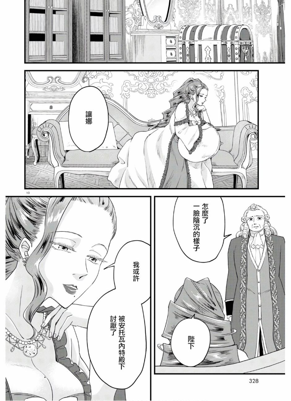 《转生恶役千金玛丽安托瓦内特》漫画最新章节第4话 仍旧是新婚状态免费下拉式在线观看章节第【10】张图片