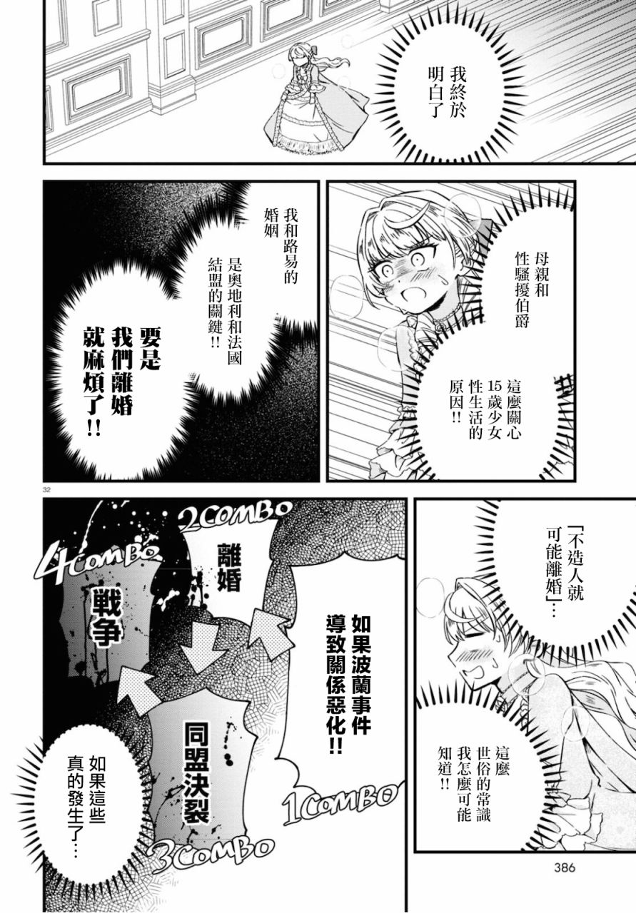 《转生恶役千金玛丽安托瓦内特》漫画最新章节第8话免费下拉式在线观看章节第【32】张图片