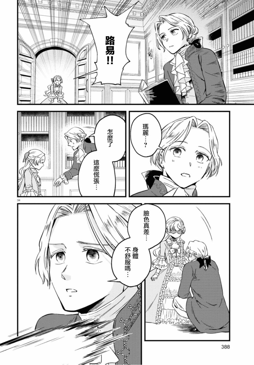 《转生恶役千金玛丽安托瓦内特》漫画最新章节第8话免费下拉式在线观看章节第【34】张图片