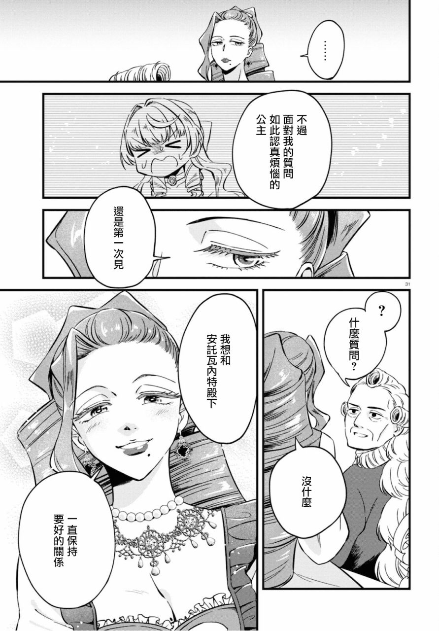 《转生恶役千金玛丽安托瓦内特》漫画最新章节第8话免费下拉式在线观看章节第【31】张图片