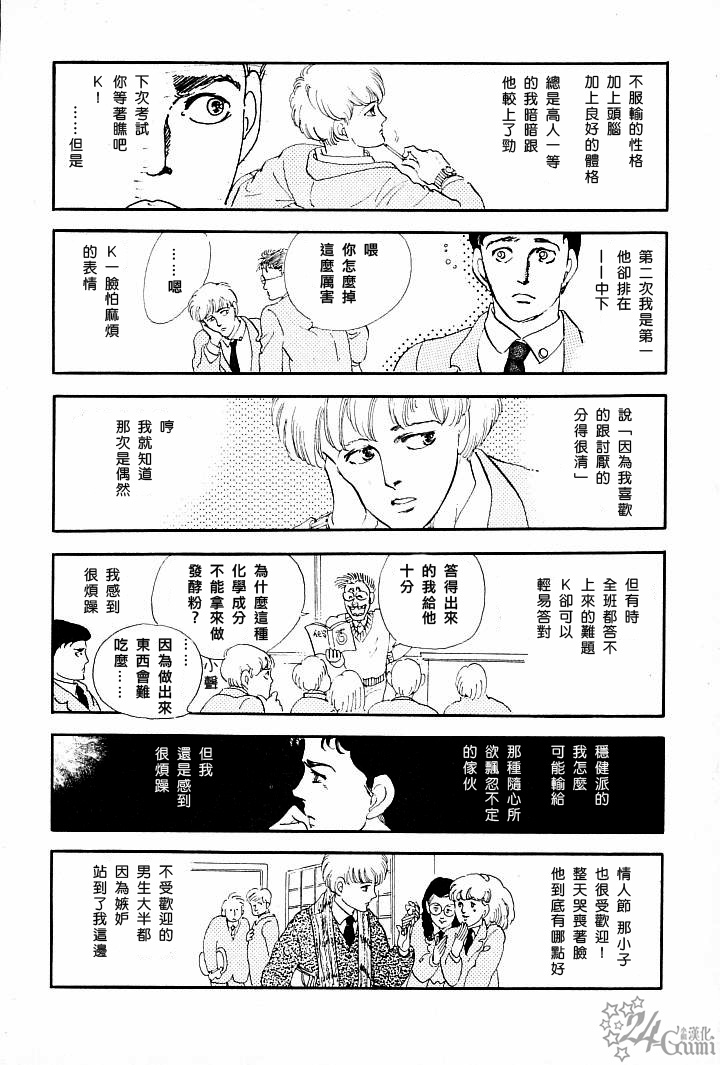 《萩尾望都短篇集》漫画最新章节友人K免费下拉式在线观看章节第【2】张图片