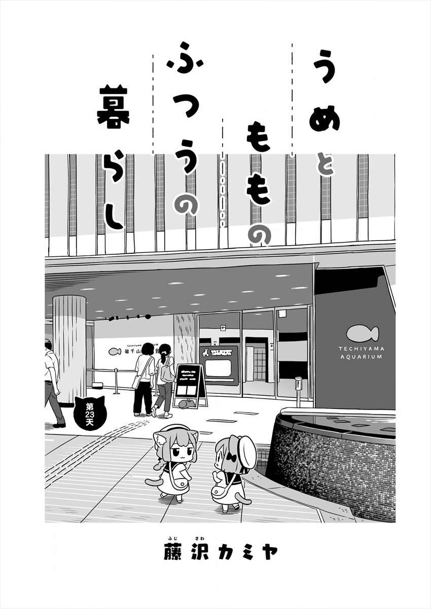 《梅子和小桃的日常生活》漫画最新章节第23话免费下拉式在线观看章节第【1】张图片