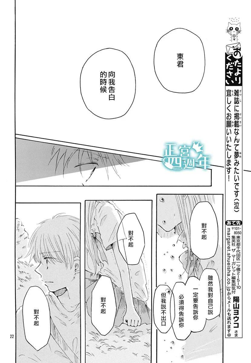 《夏日的天空如此湛蓝、于是我喜欢上了你》漫画最新章节第1话免费下拉式在线观看章节第【22】张图片