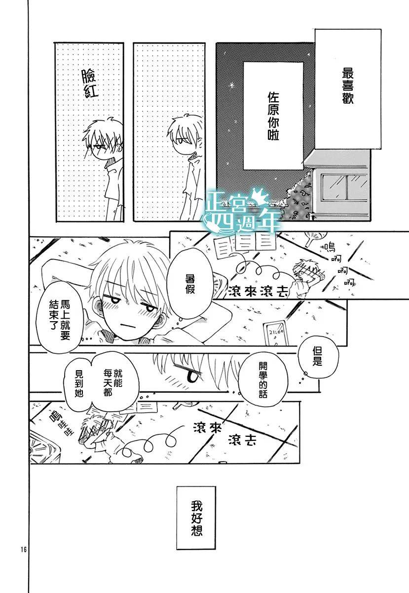 《夏日的天空如此湛蓝、于是我喜欢上了你》漫画最新章节第1话免费下拉式在线观看章节第【16】张图片