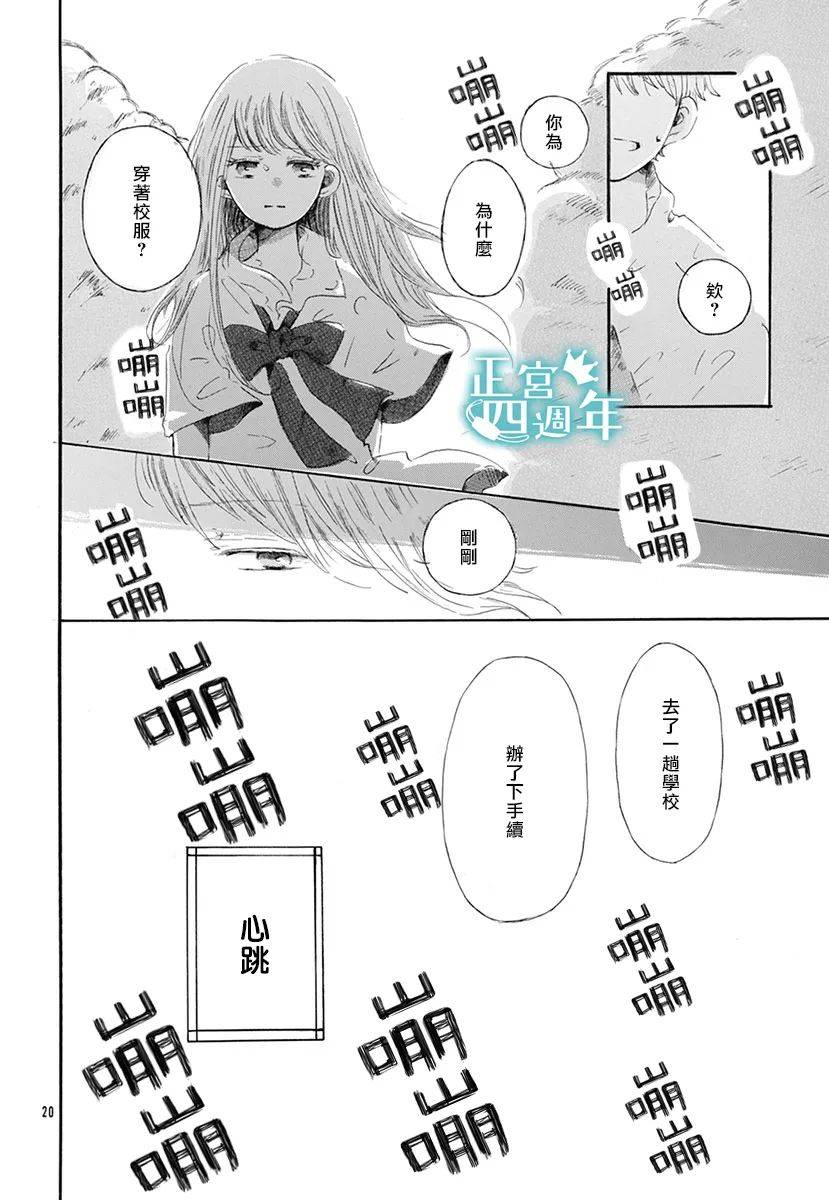 《夏日的天空如此湛蓝、于是我喜欢上了你》漫画最新章节第1话免费下拉式在线观看章节第【20】张图片