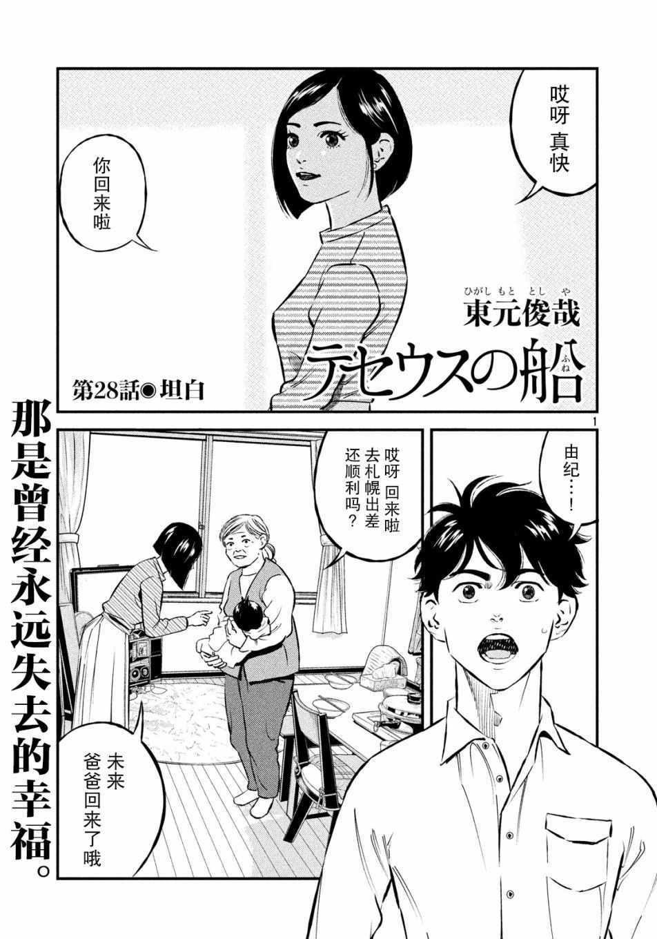 《忒修斯之船》漫画最新章节第28话免费下拉式在线观看章节第【1】张图片