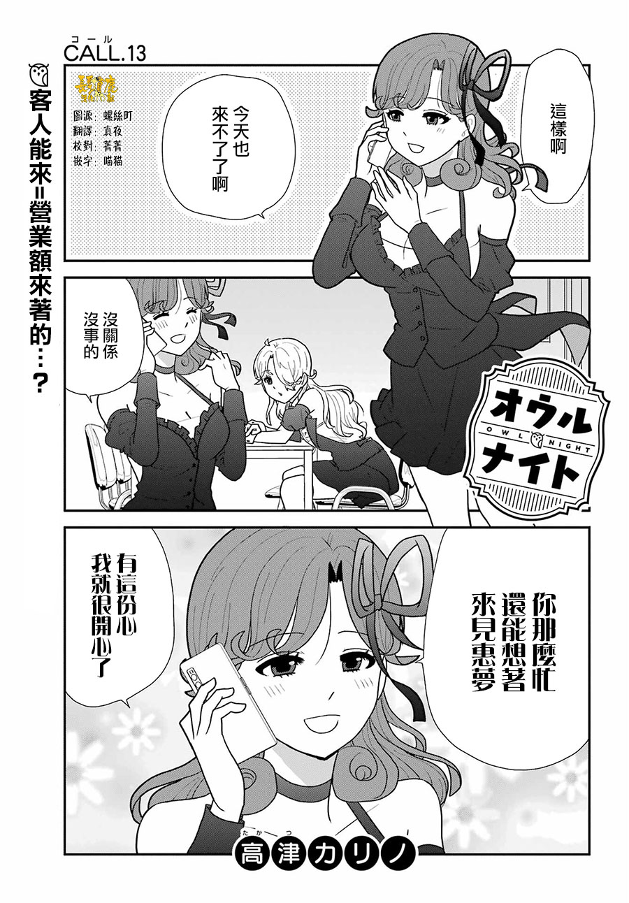 《猫头鹰俱乐部》漫画最新章节第13话免费下拉式在线观看章节第【2】张图片