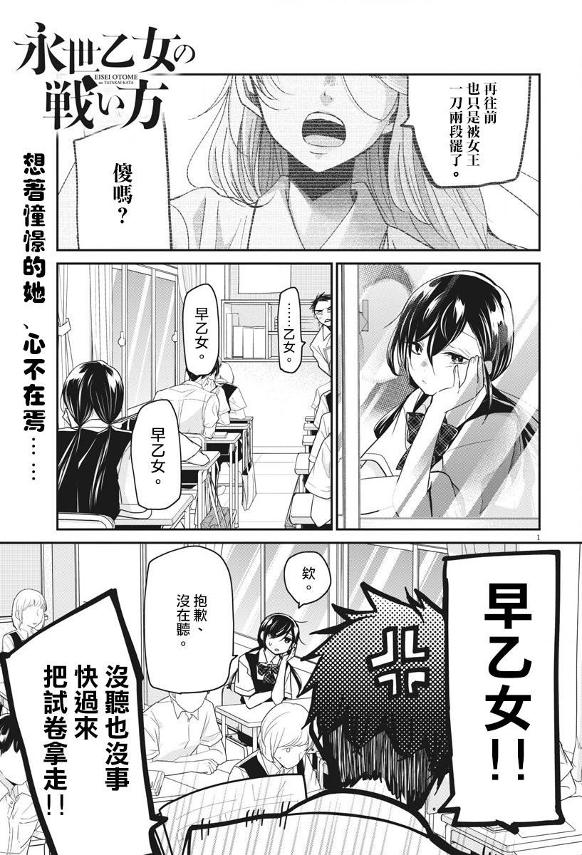 《永世少女的战斗方式》漫画最新章节第16话 习惯与盲目免费下拉式在线观看章节第【1】张图片